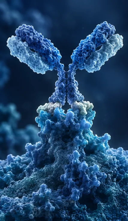 Immune checkpoint protein molecular visualization