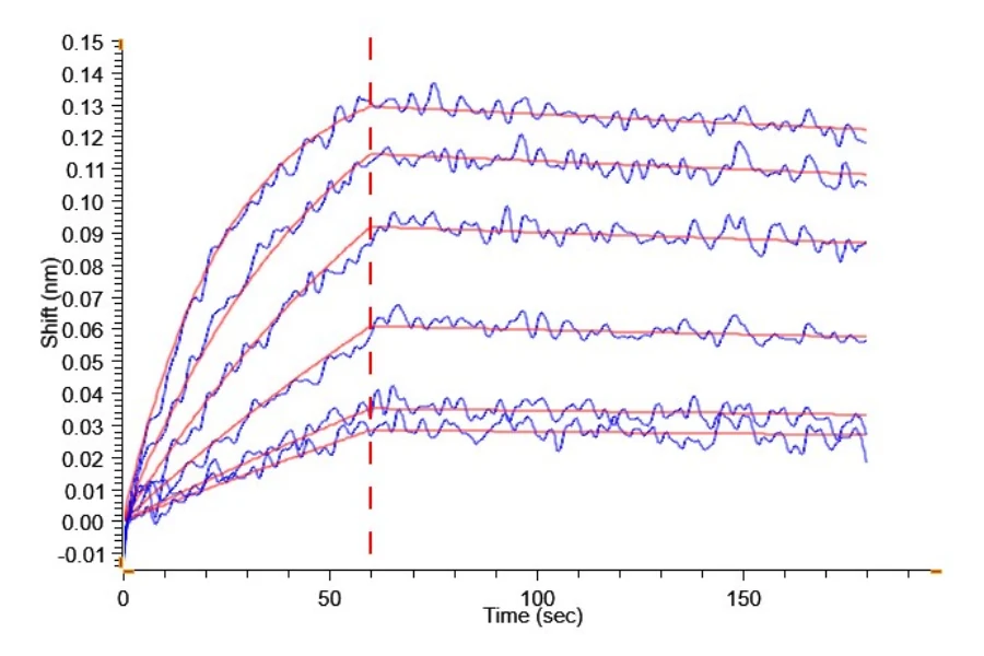 BAFFR-CF001 BLI result