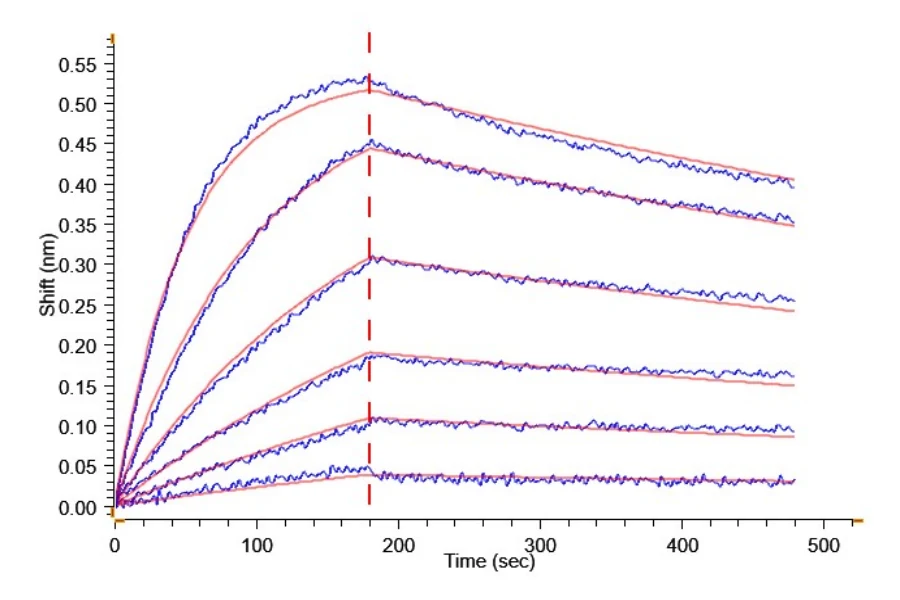 BTLA-HB001 BLI result