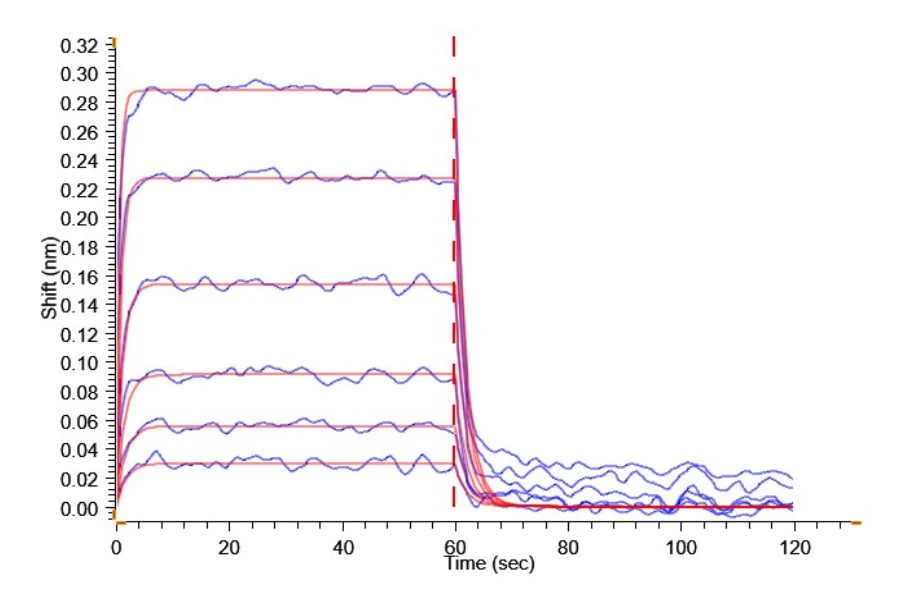 CD32A-HB001 BLI result