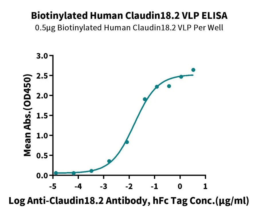 CLDN182-HB003 ELISA result