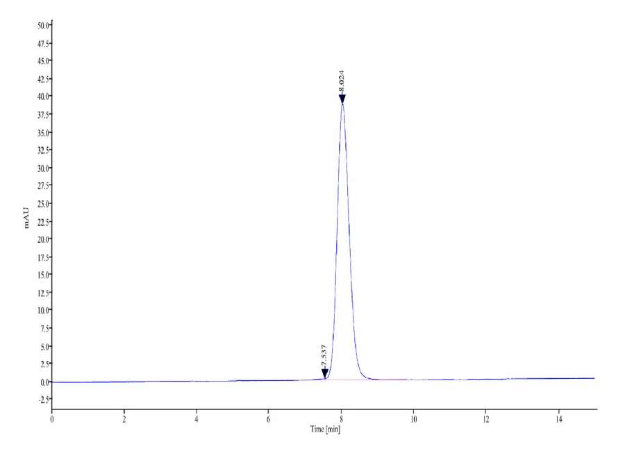 CSF-HB002 SEC-HPLC result