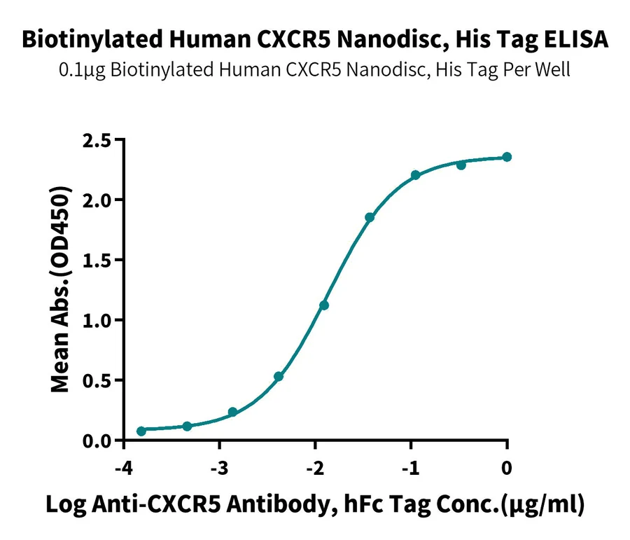 CXCR5-HB002 ELISA result
