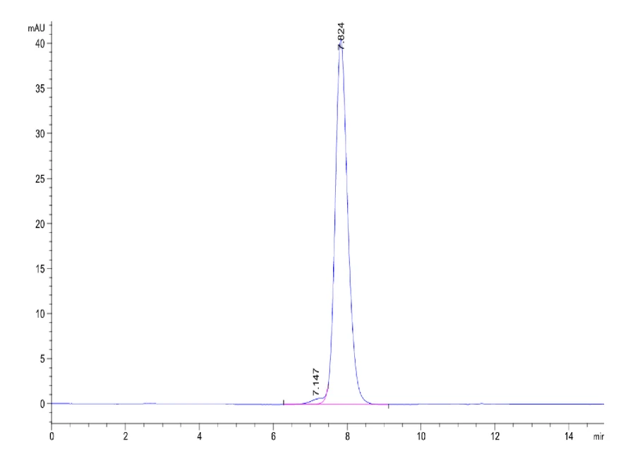 DNAM1-HP002 SEC-HPLC result