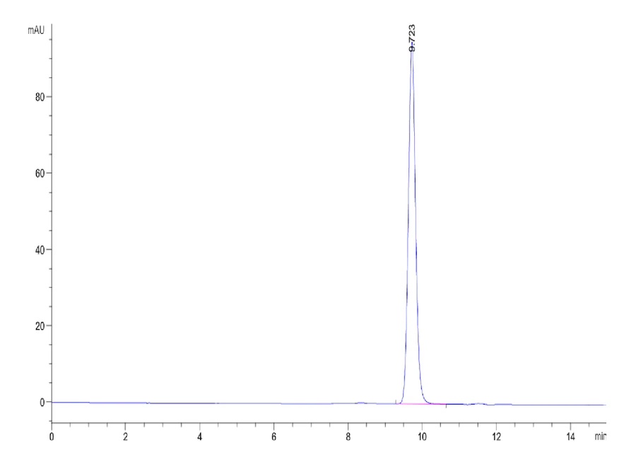 EGFRL858R-HB001 SEC-HPLC result