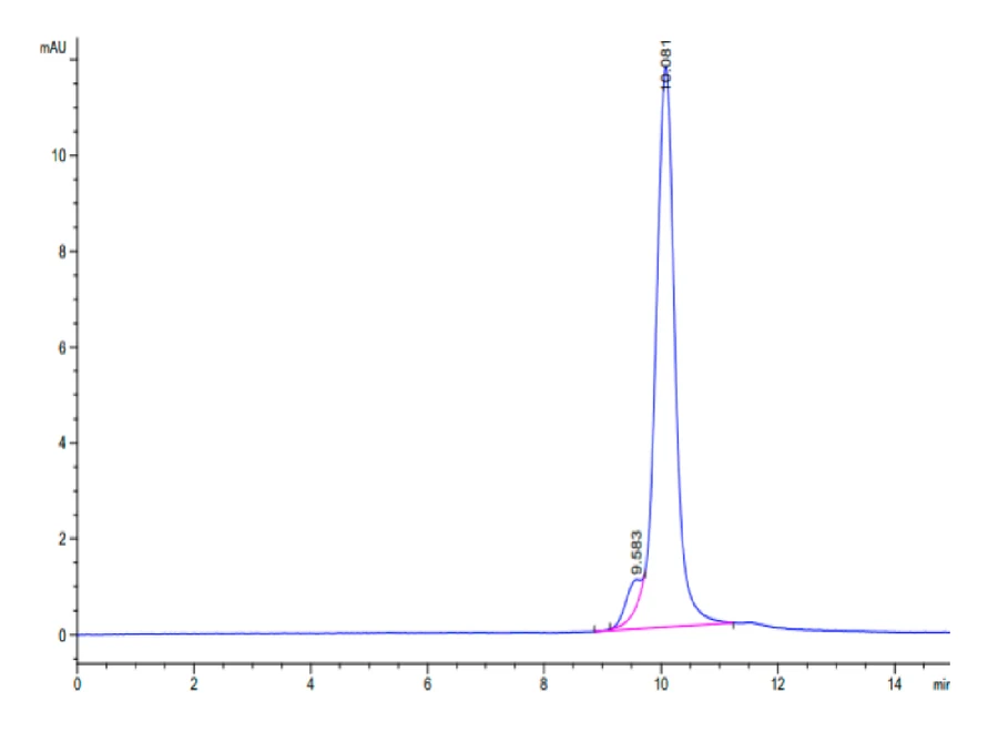 FGF21-CP001 SEC-HPLC result