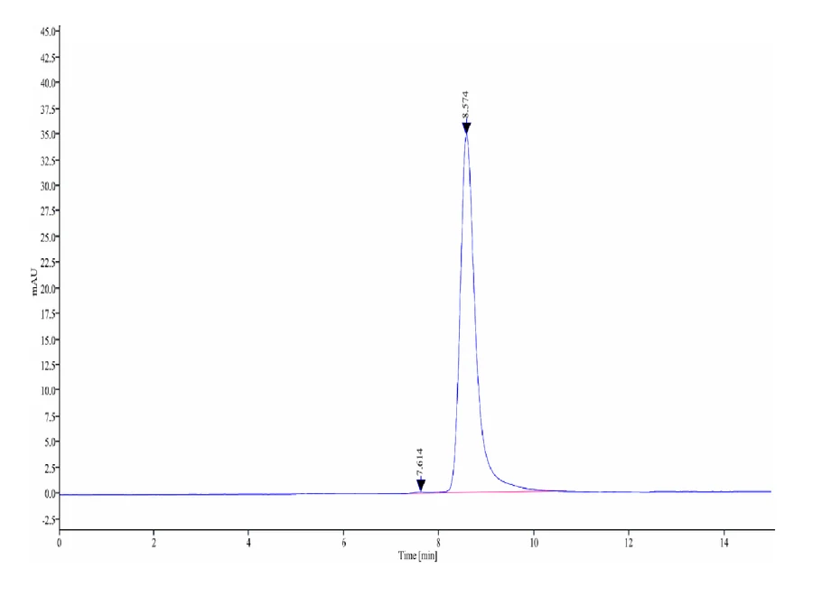 GDF8-MB001 SEC-HPLC result