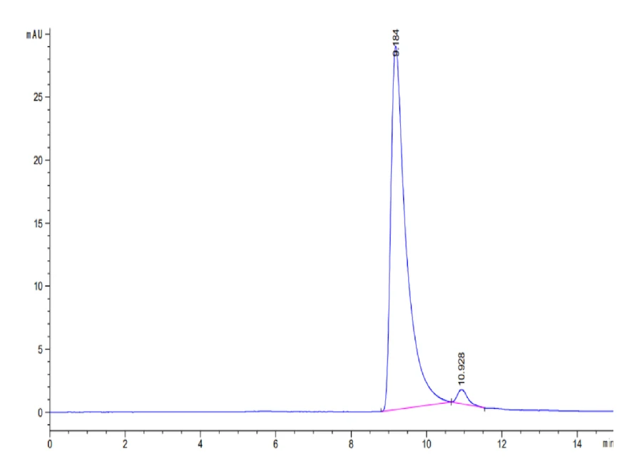 GDNF-HP001 SEC-HPLC result