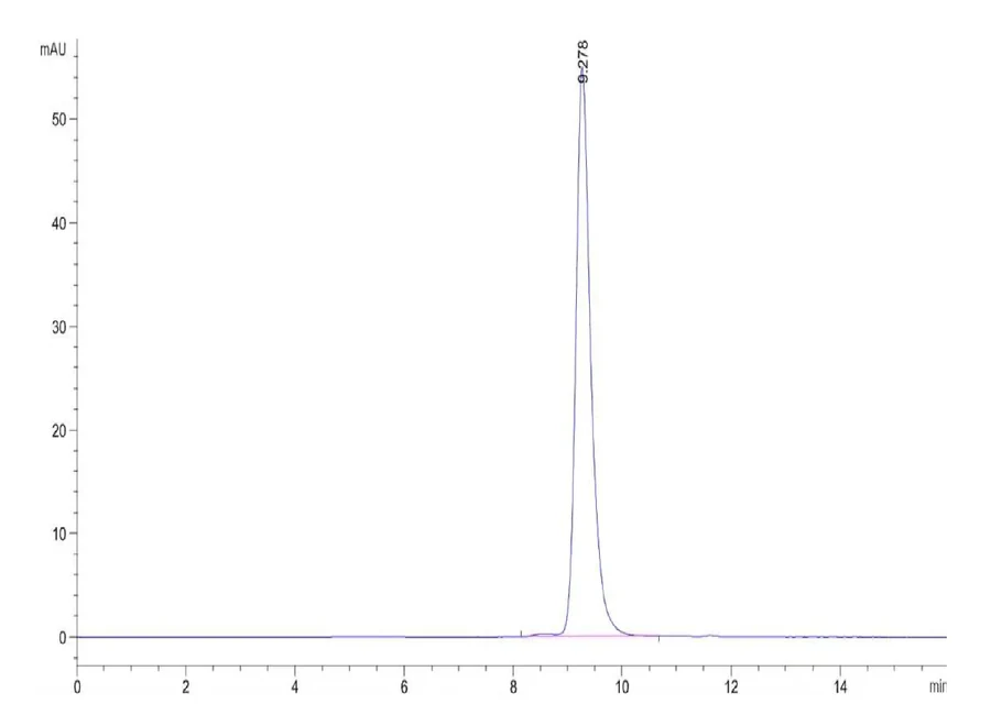 HLAE0103-HP003 SEC-HPLC result