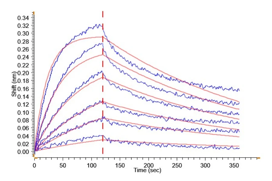 HVEM-HP001 BLI-2 result