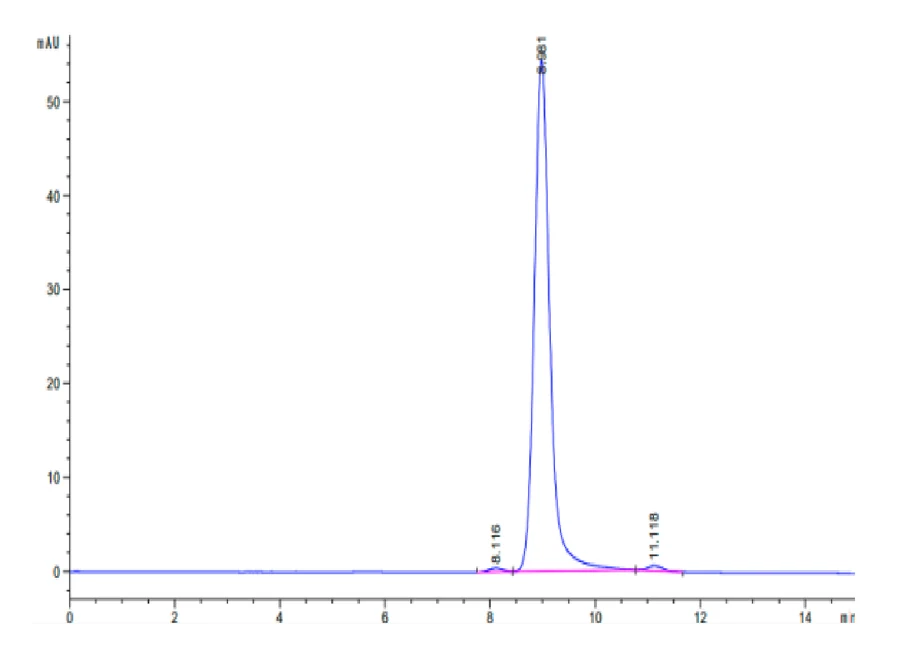 KRASG12C-HP002 SEC-HPLC result