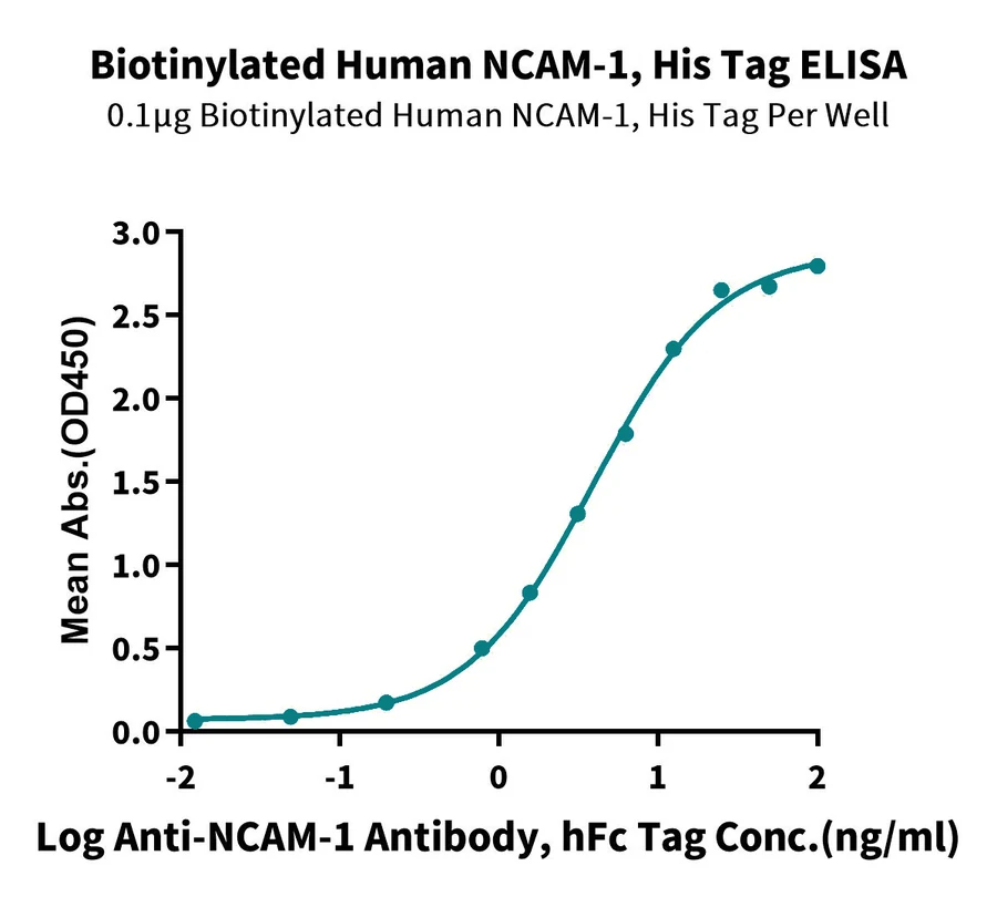 NCAM1-HB001 ELISA result