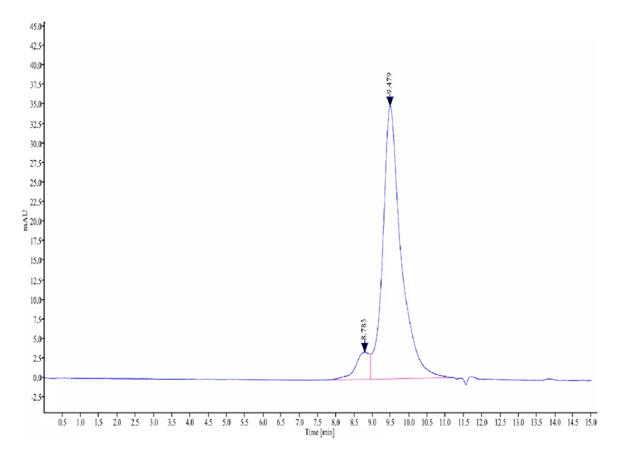 NKG2D-HB001 SEC-HPLC result