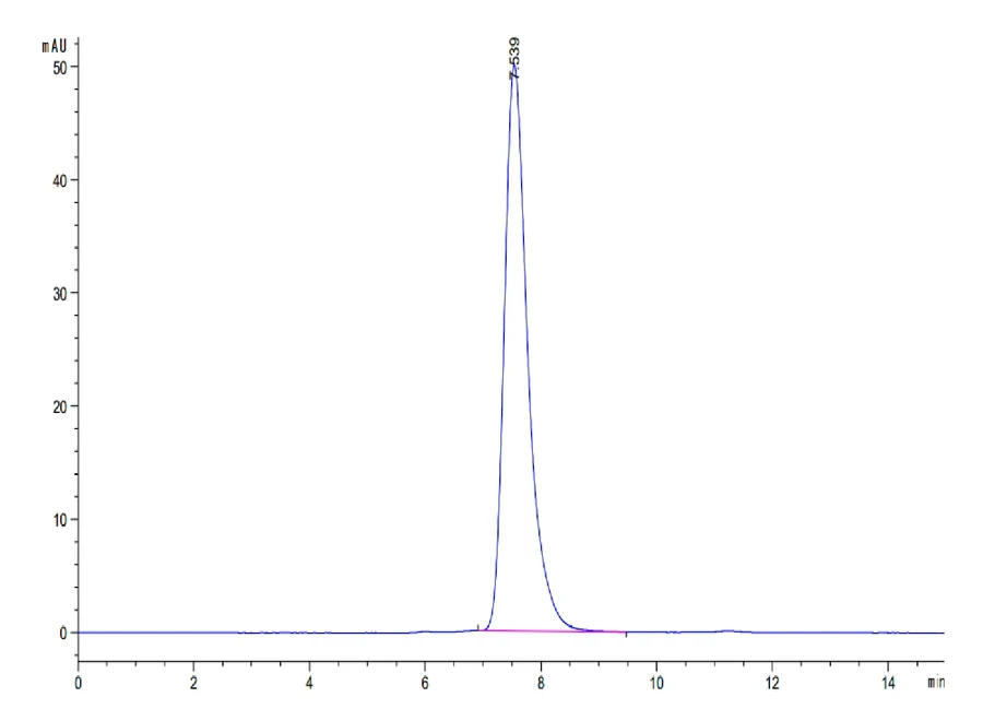 NYESO1-HB004 SEC-HPLC result