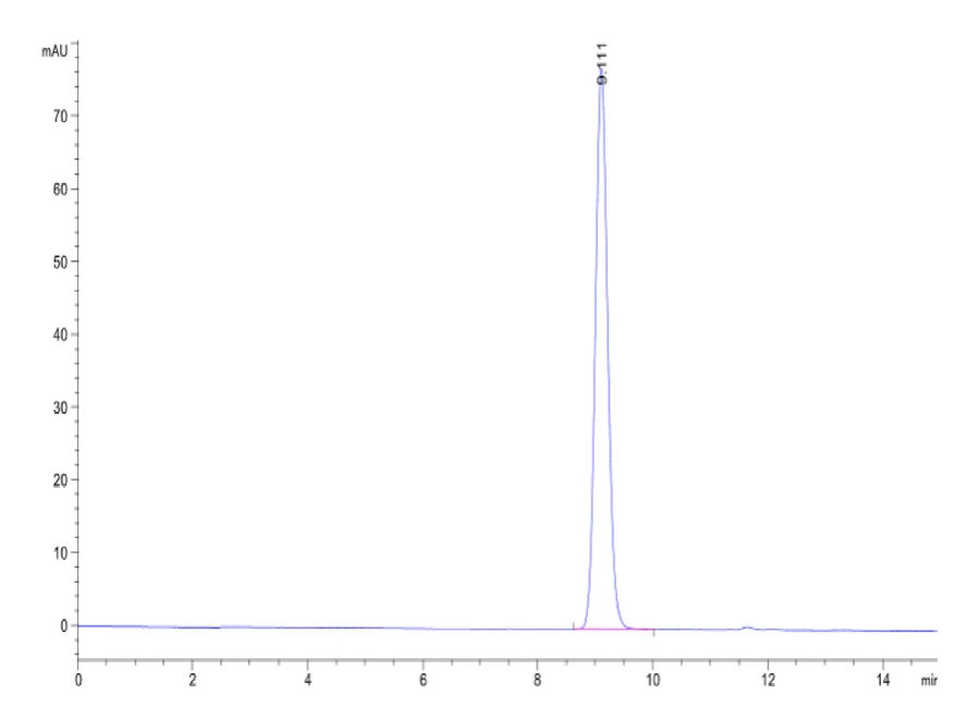 SCOV2EPI-HB001 SEC-HPLC result