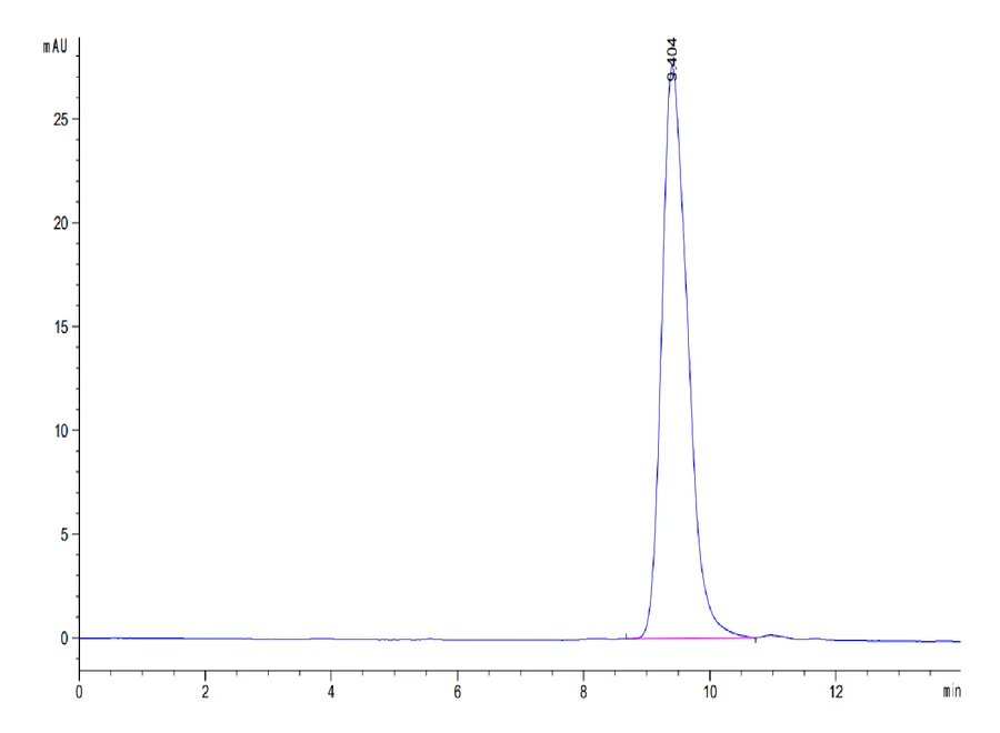 TIGIT-MP001 SEC-HPLC result