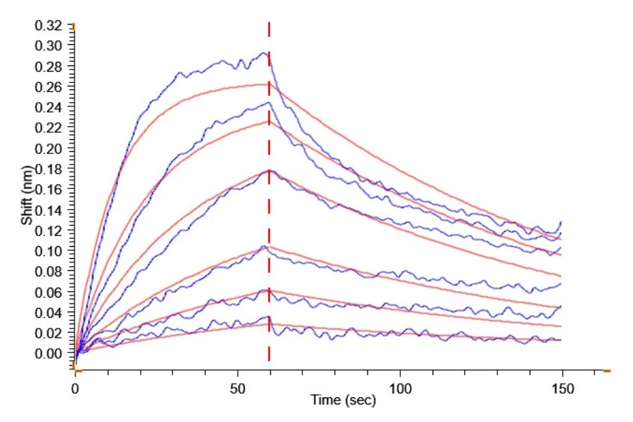TIGIT-RP002 BLI result
