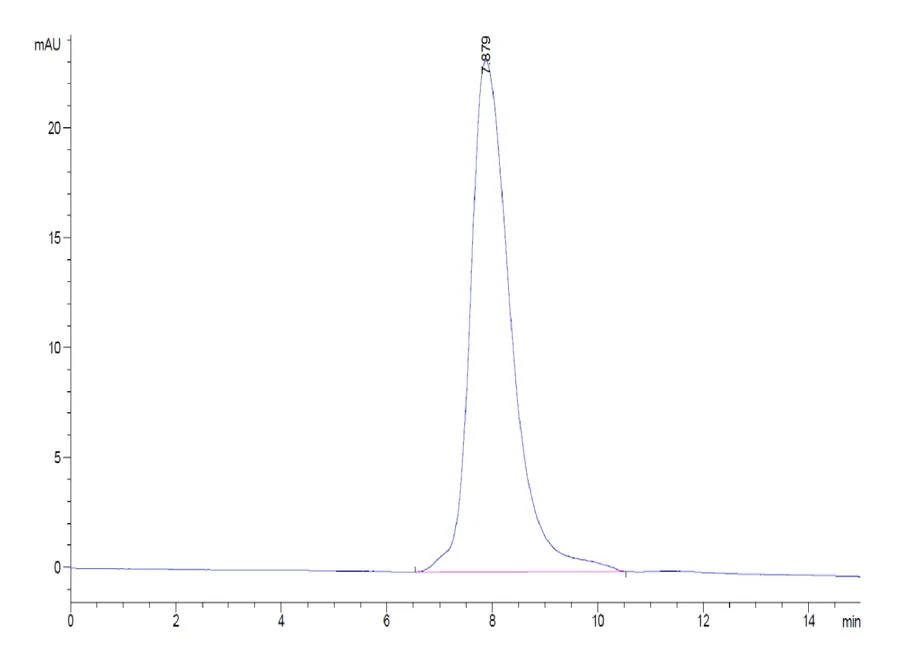 TSLP-HB002 SEC-HPLC result