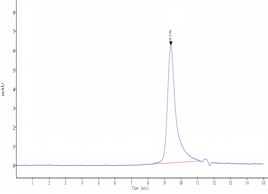 VEGF164-DB001 SEC-HPLC-white result