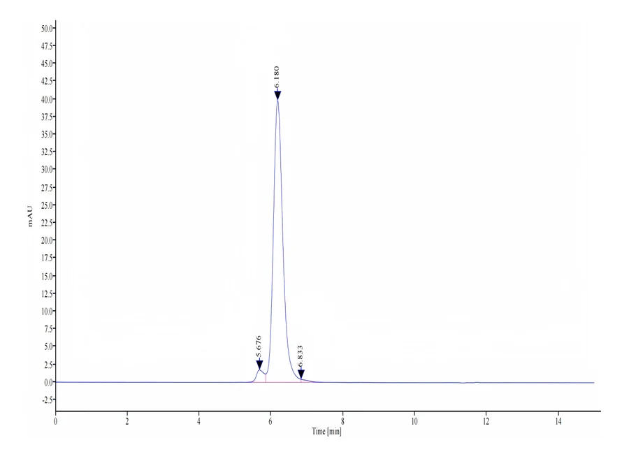 VEGFR2-HF002 SEC-HPLC result