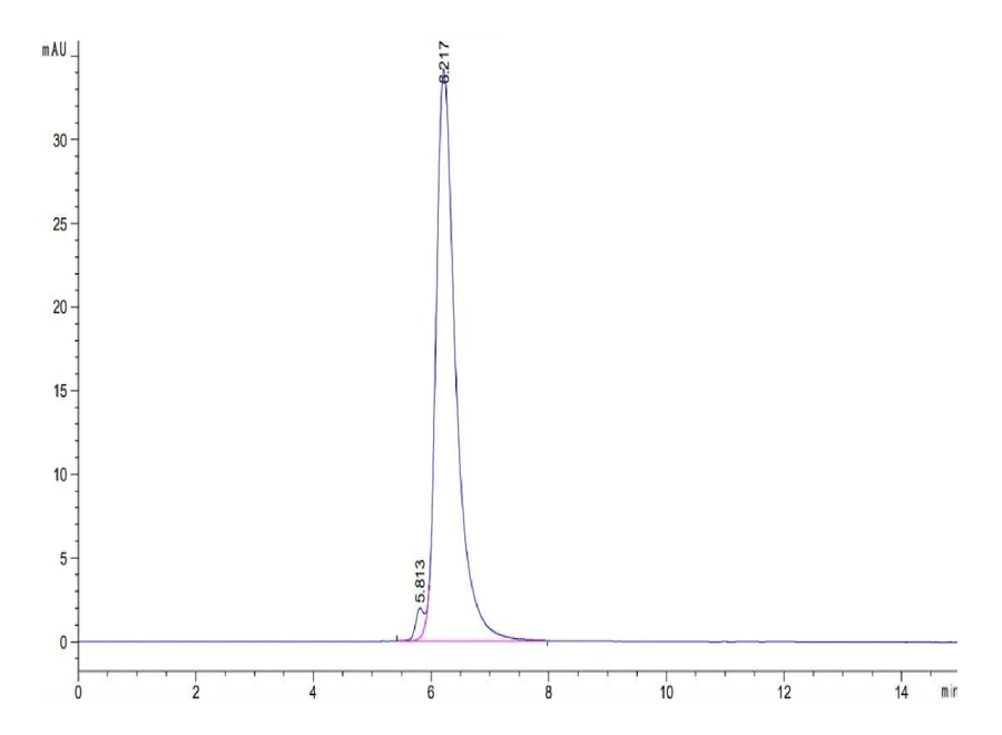 VEGFR2-HF003 SEC-HPLC result